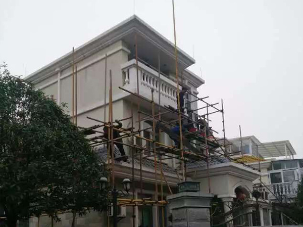 長沙碧桂園多彩漆施工圖